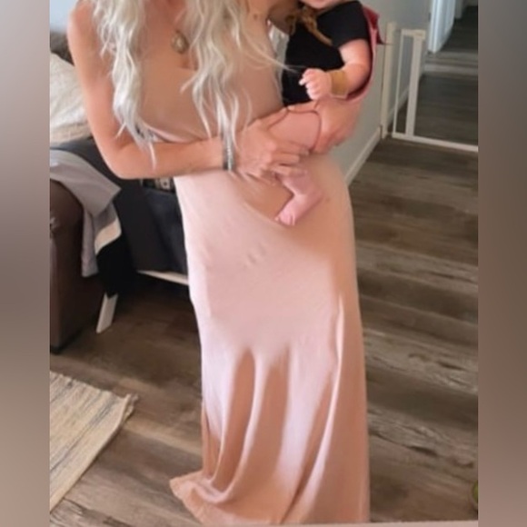 Tencel maxi dress - Picture 3 of 3